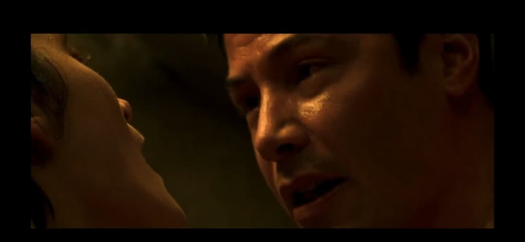 Neo cums inside Trinity (Matrix Reloaded)
