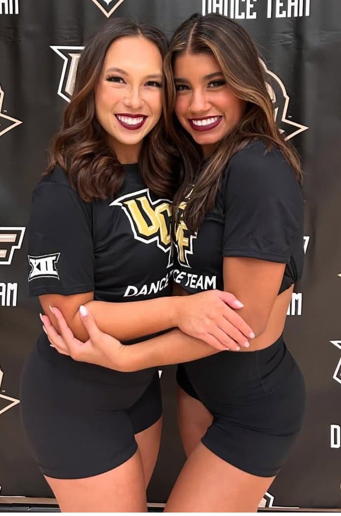 Exotic Asian cheerleader and friend