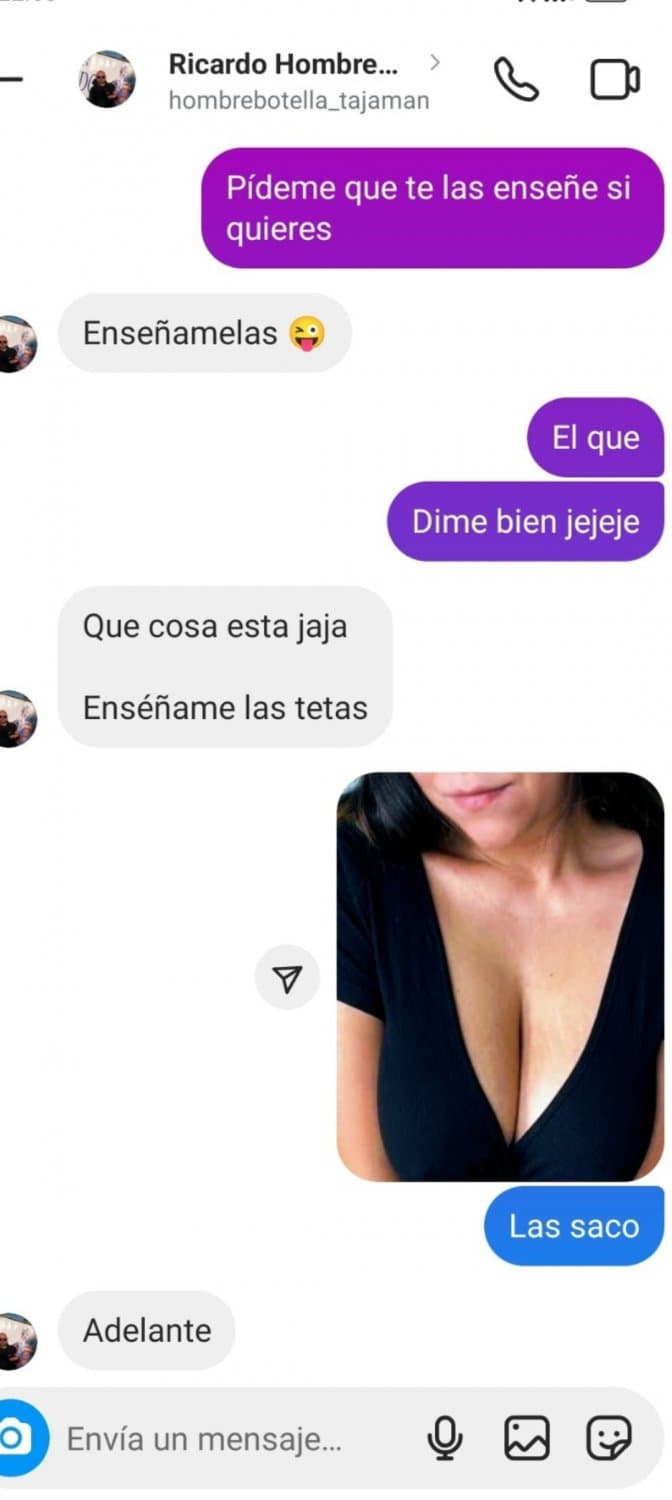 Cuando un amigo recibe un mensaje de la mujer de su amigo ... Putona tetona de Barcelona María Jesús