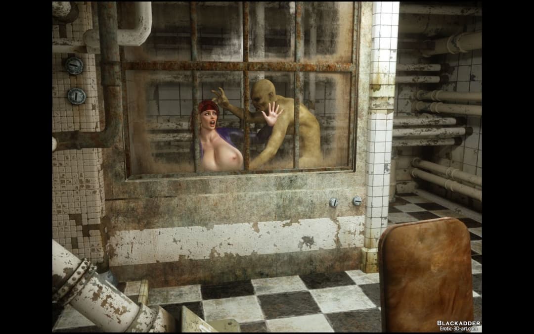 [Comic] Secret Agent fucked by horny aliens