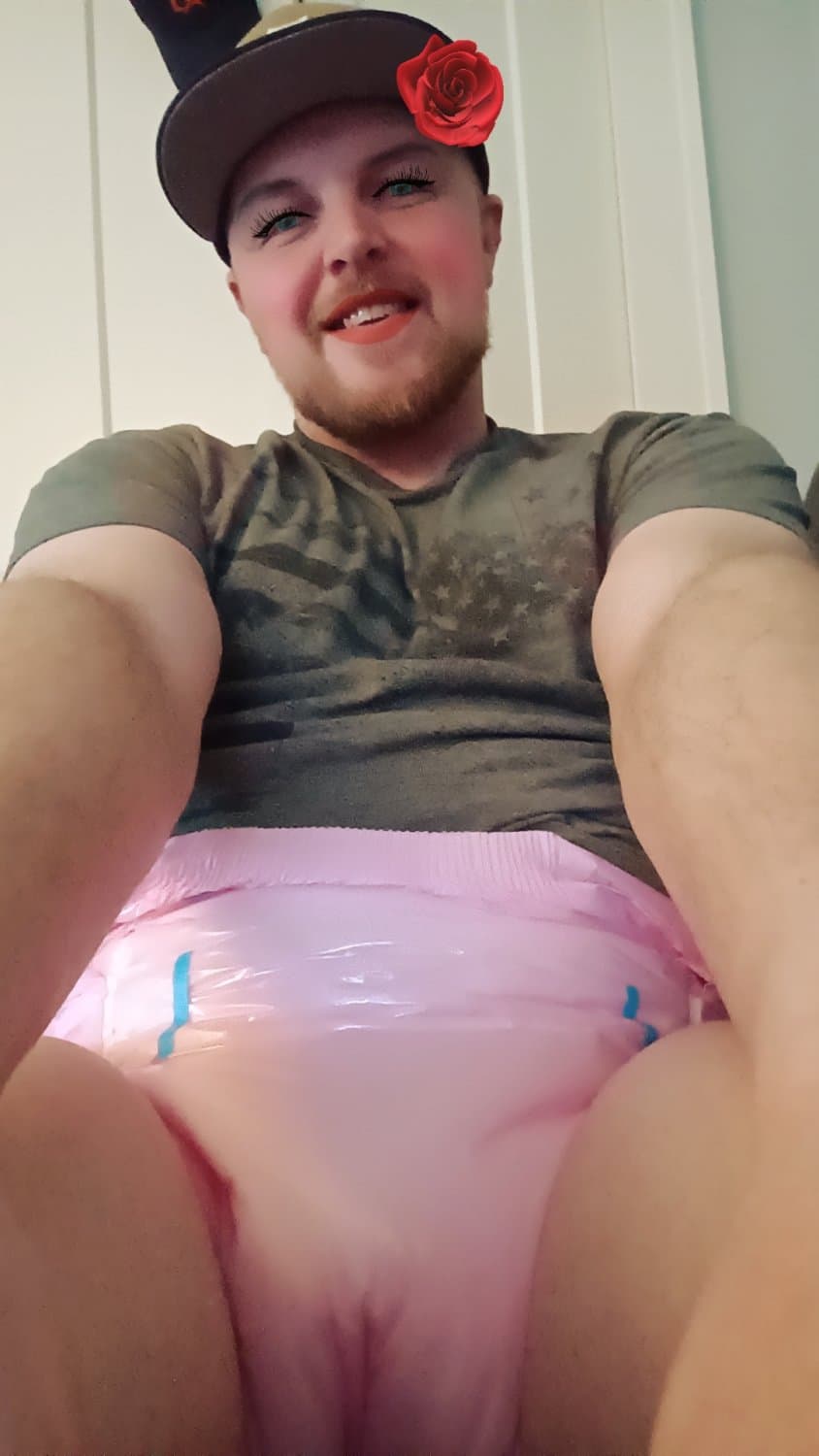 Diaper sissy Derek chew