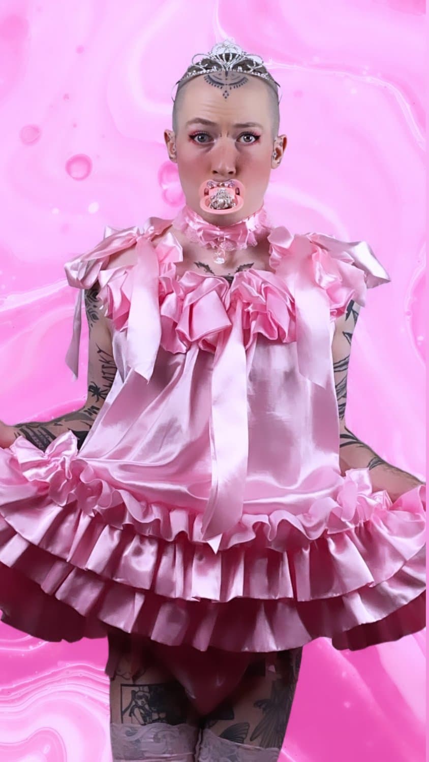 BM 36 year old bitch Derek forcd to be Baby Sissy Princess Fifi and leaked online