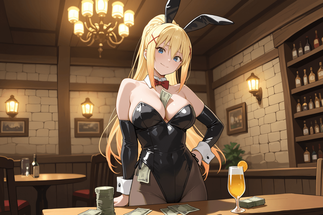 KonoSuba - Darkness - Bunny Suit Ecchi Image Set