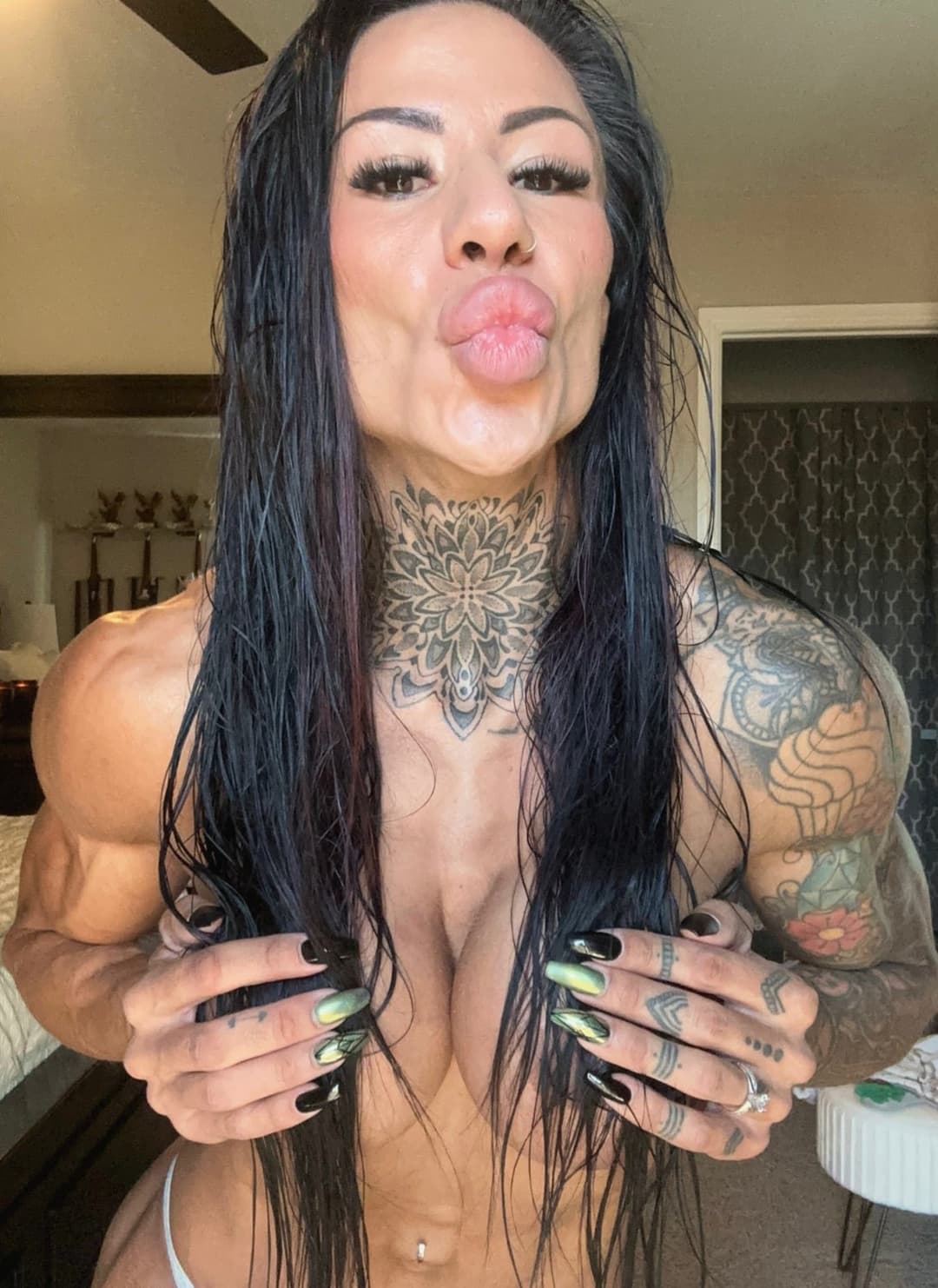 Strong enough to dominate, feminine enough to mesmerize