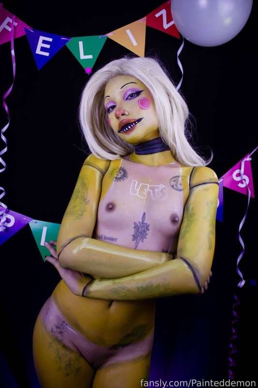 Teen latina colombiana amateur leaked body paint cute