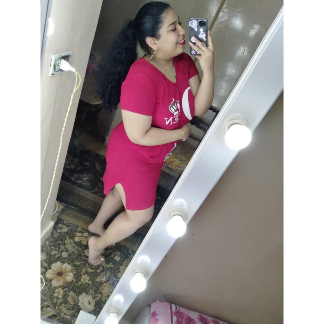 Egyptian veiled woman with soft body