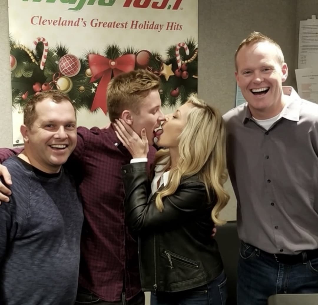 Naked News Anchor/ Christmas Party