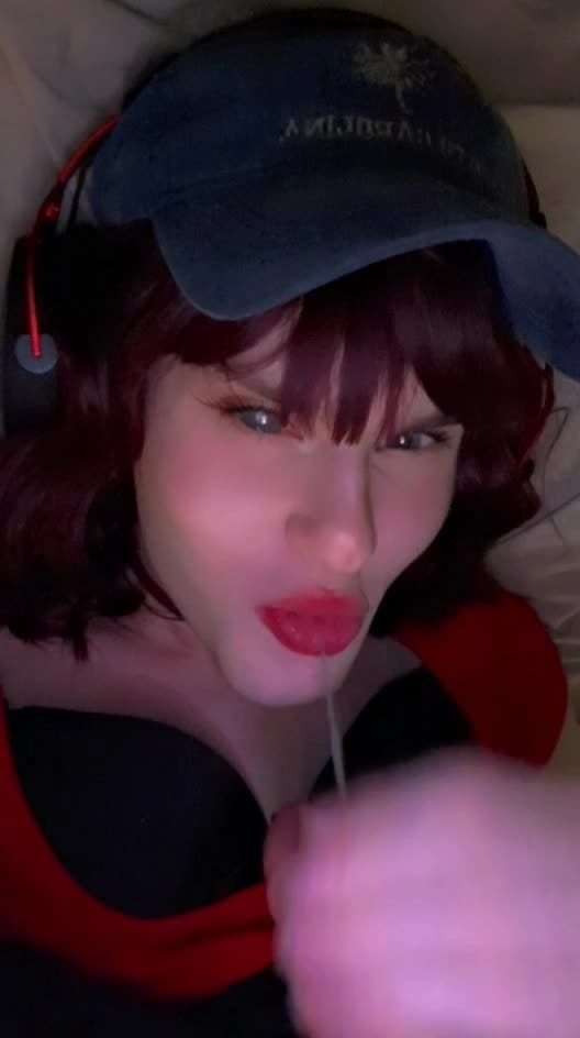 Snapchat-1985202437_1 femboy slut takes self facial