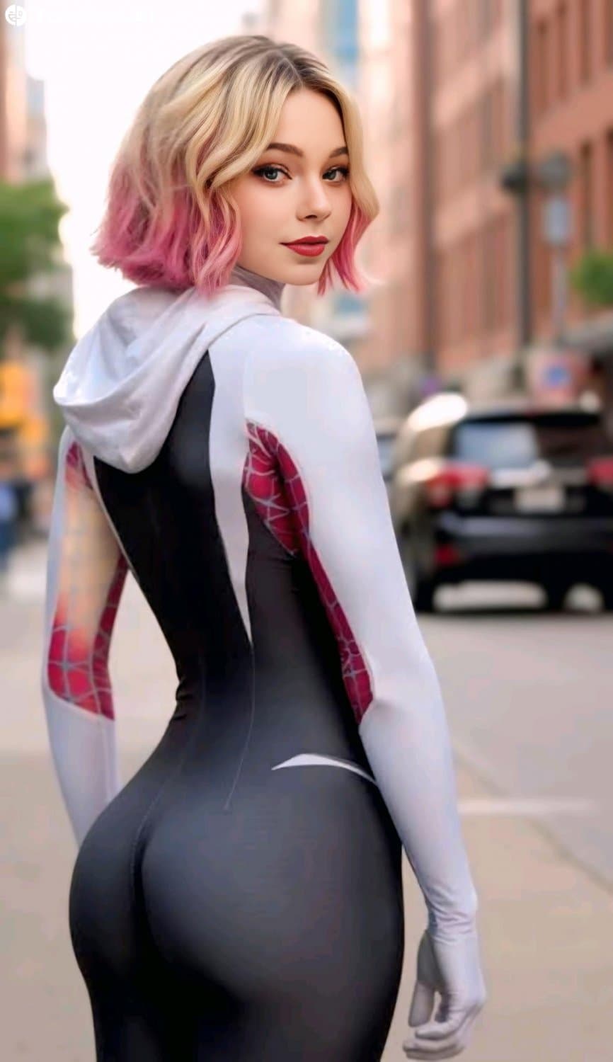 Click to view full size Emma Myers as Spider-Gwen