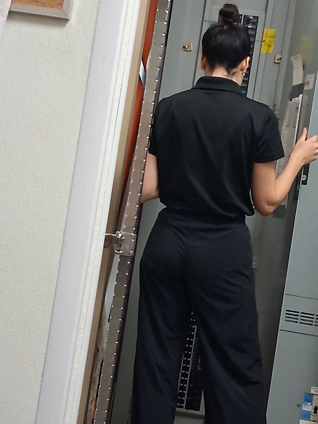 Coworker milf creep