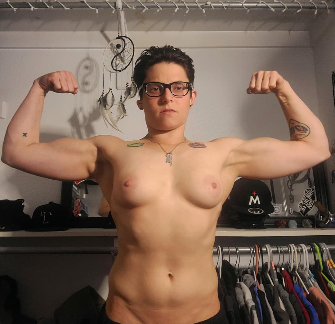 Latina White Mix Dyke Stud Tomboy