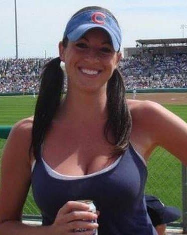 ESPN full figured sports reporter Sarah Spain likes to show off her huge massive milkers.