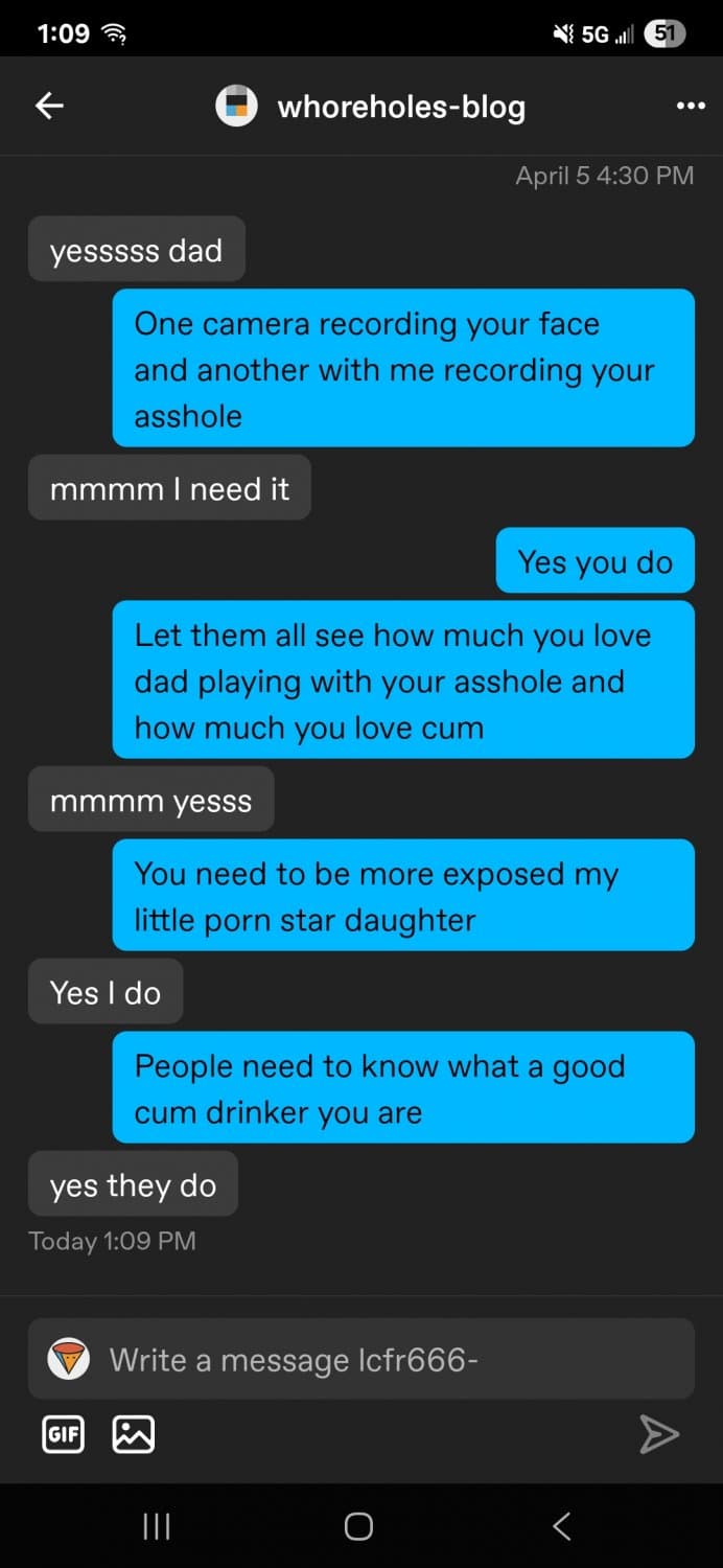 My porn star daughter whoreholes-blog playing with her new toy and her piss