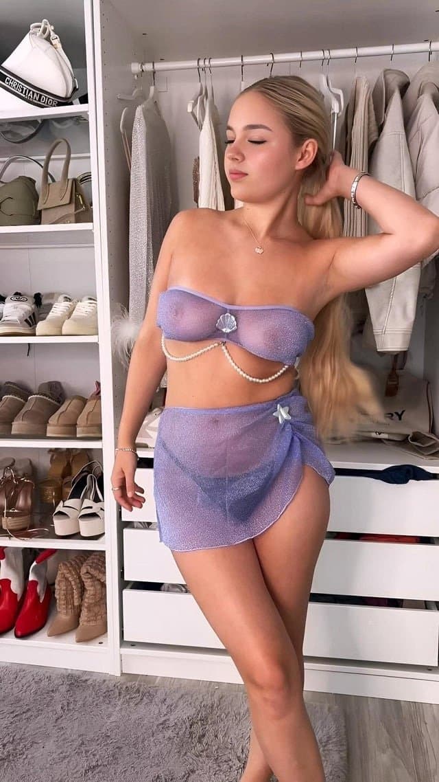 brooke marsden bikini haul blonde fantastic body