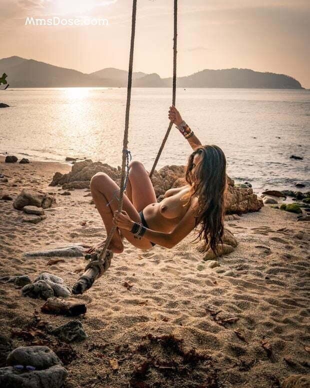 Beautiful NRI Enjoying Bali