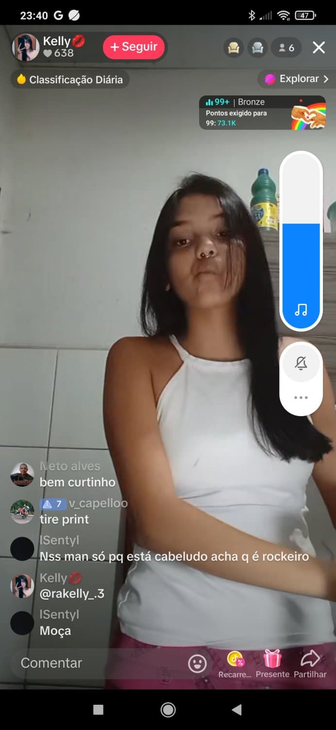 Novinha tik toker