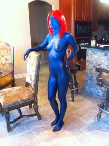 Jincy as Mystique