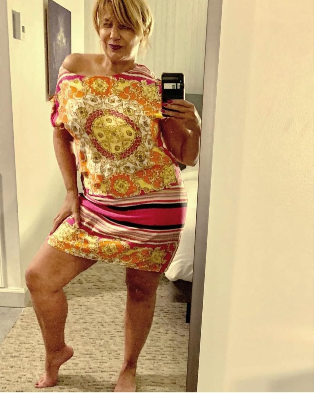 Thick Gilf flight attendant 3