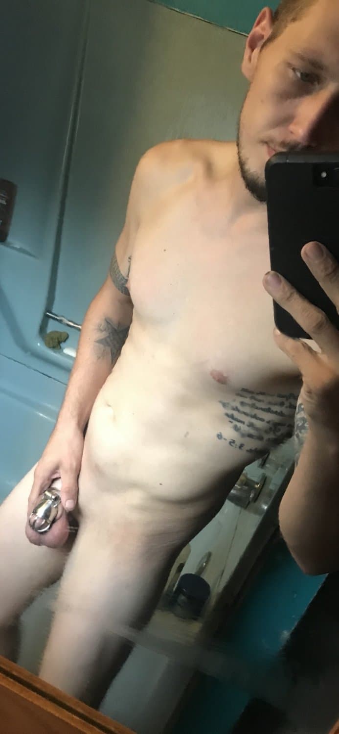 Joshua Boxell caged little dick