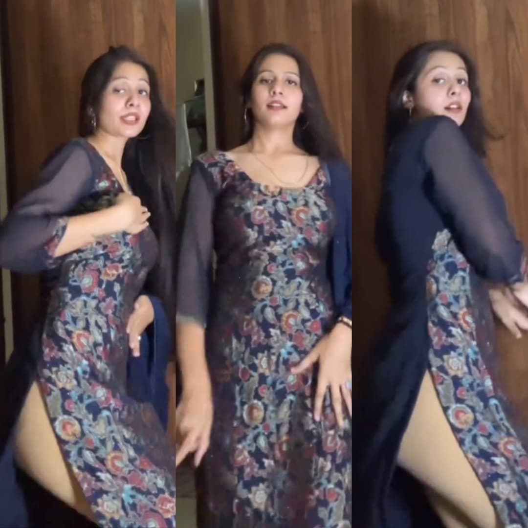 Akak indian viral tele goyang body mantap tiktok tante hot milf gemoy joget sangap