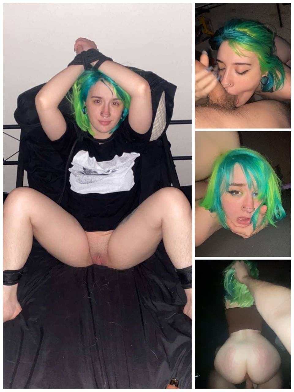 19y/o Bound & Railed By Older Men All Weekend