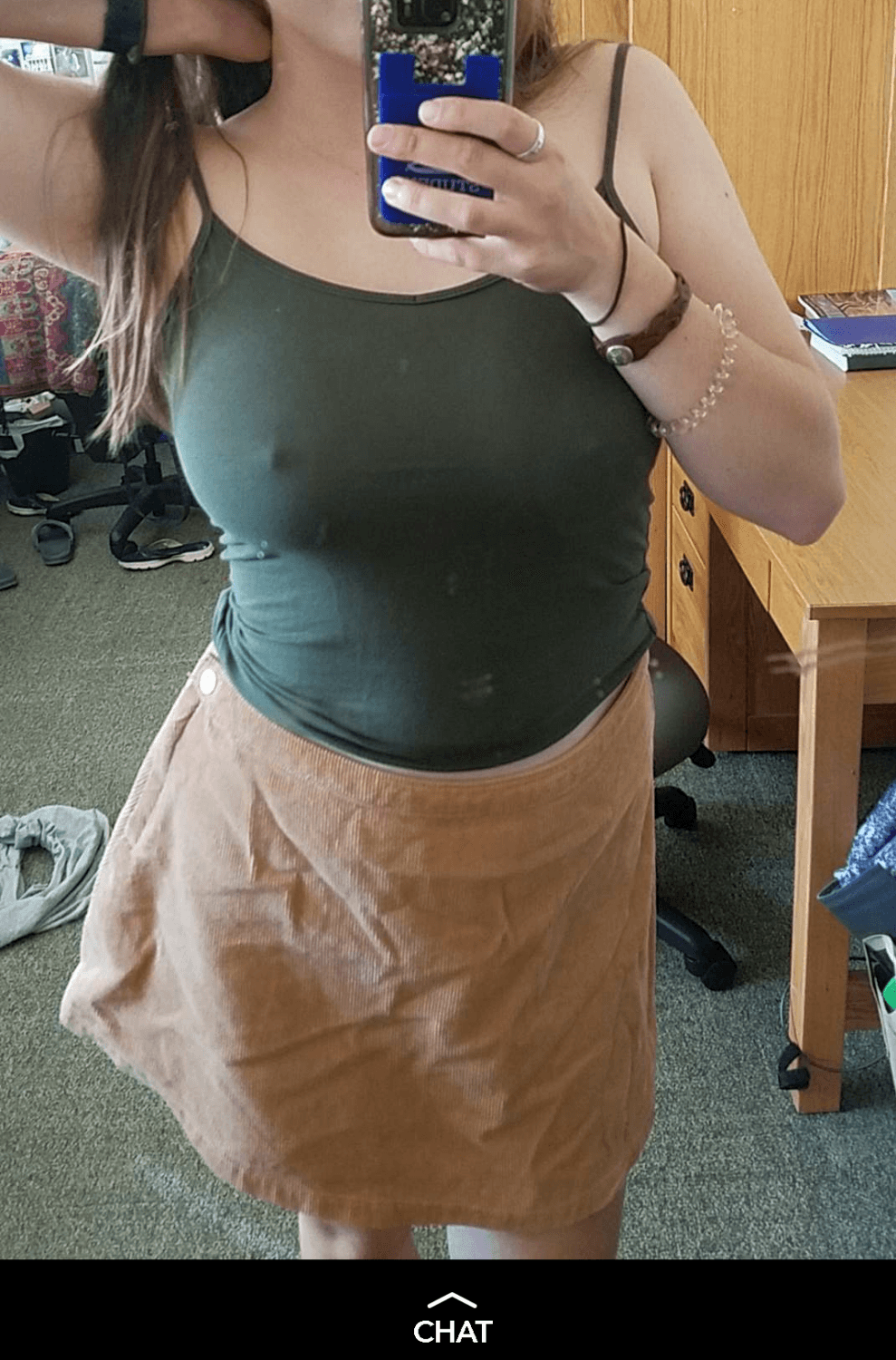 Sexy snapchat slut dorm  room striptease