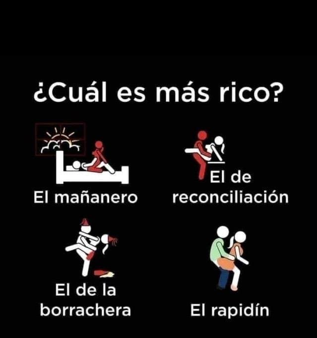 Cuál Sé Disfruta Más?