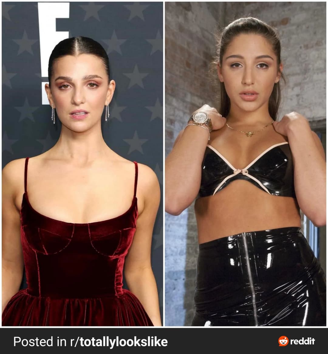 Is it just me or do Abella Danger and Marisa Abella look similar