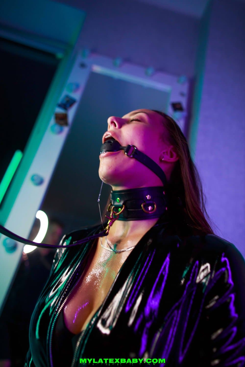 PVC Slave with gagball