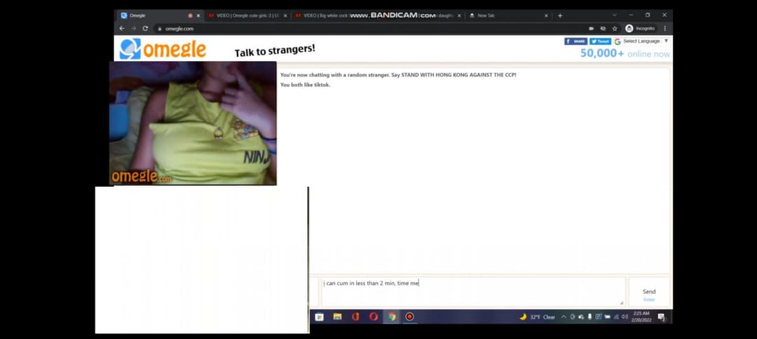 droping down omegle ?(with chat) in Bio