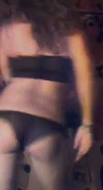 Horny wife dancing hot body