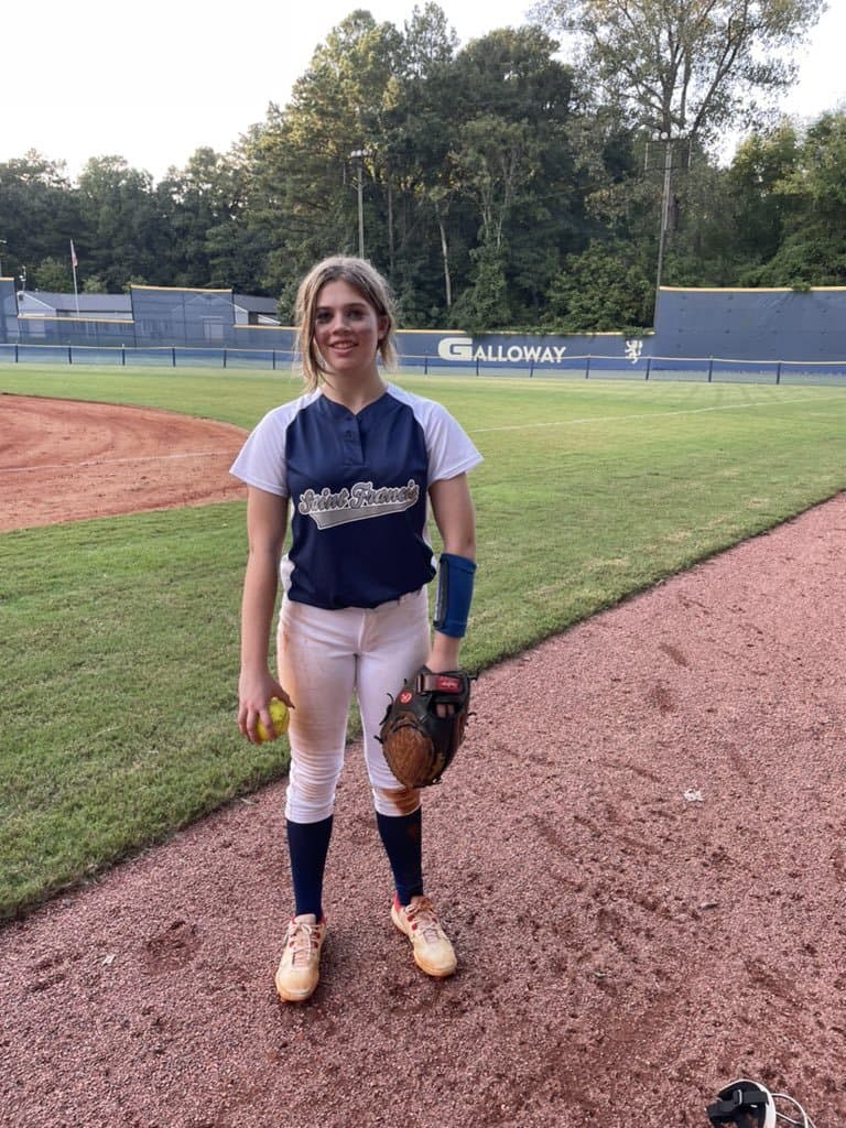 My babies best looking on the school softball team I think - Matlock