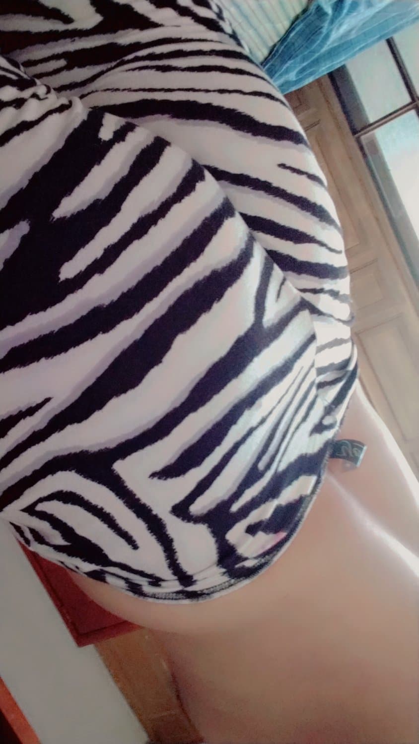 Culo en pijama de cebra