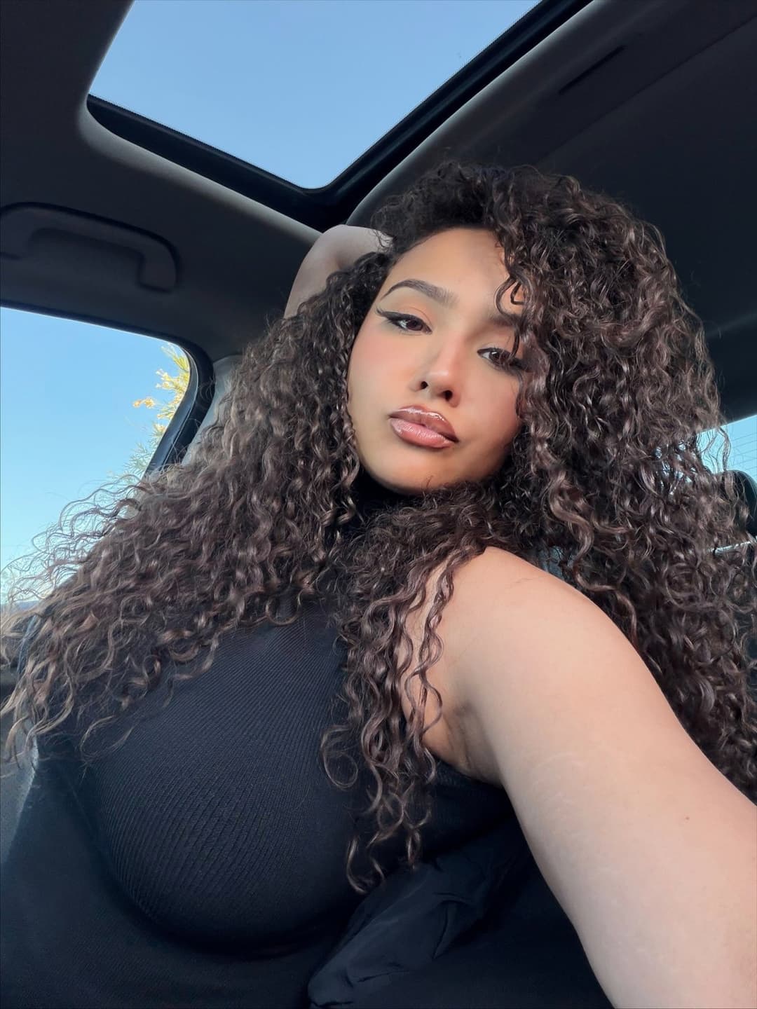 Satisfying Face Beautiful Lady