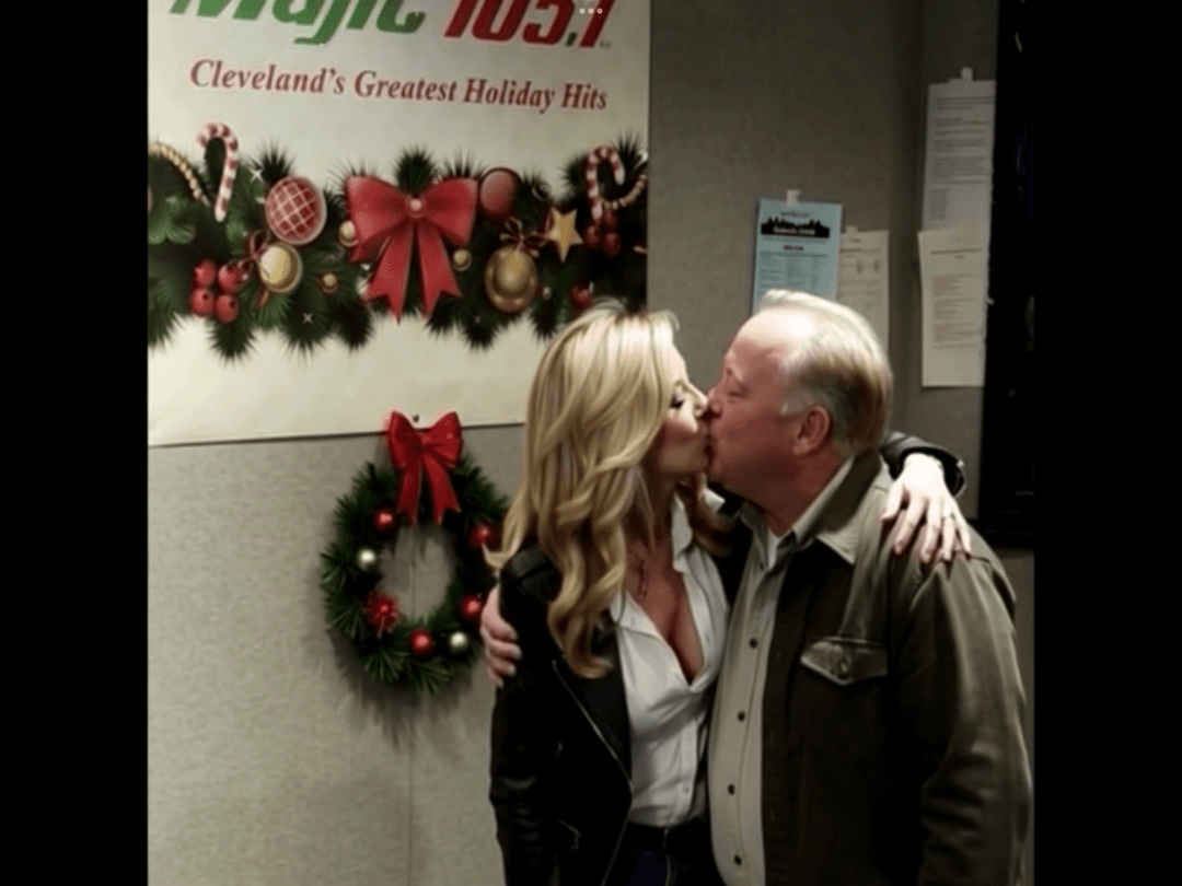 Naked News Anchor/ Christmas Party