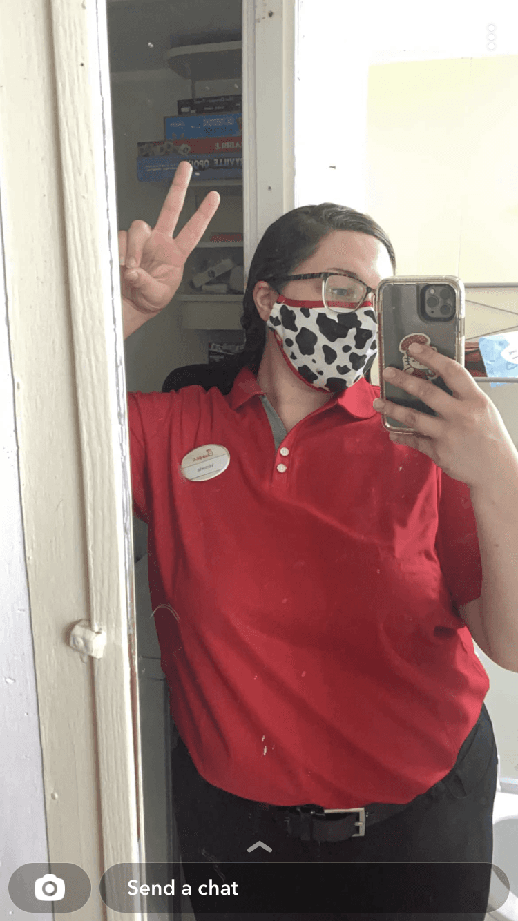 Chic-fil-a girl Tori being Tori again