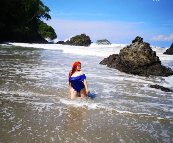 Chubby curvy Redhead