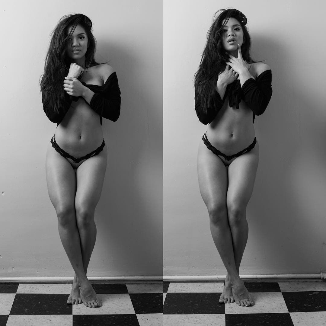 asian fitness model ass feet soles maria robles part two