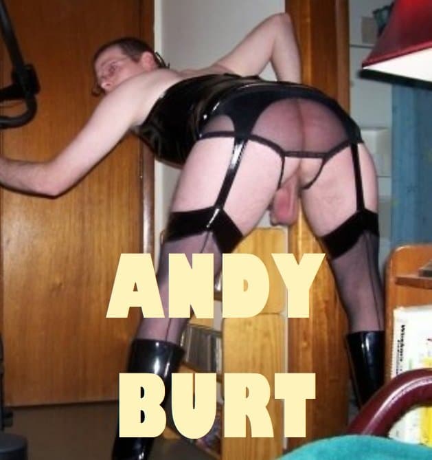 Andy Burt in Crotchless Panties