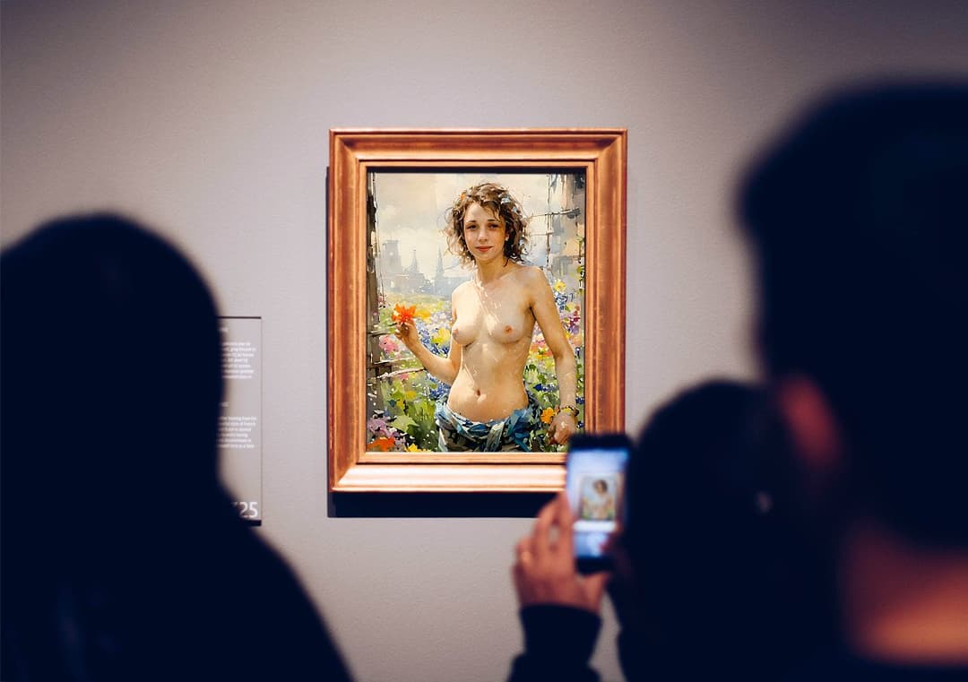 A  LEI PIACE STARE NUDA E FARSI FOTOGRAFARE