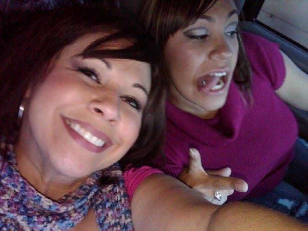 mom blowing her step son