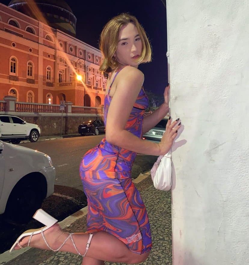 Linda trans femboy loirinha linda