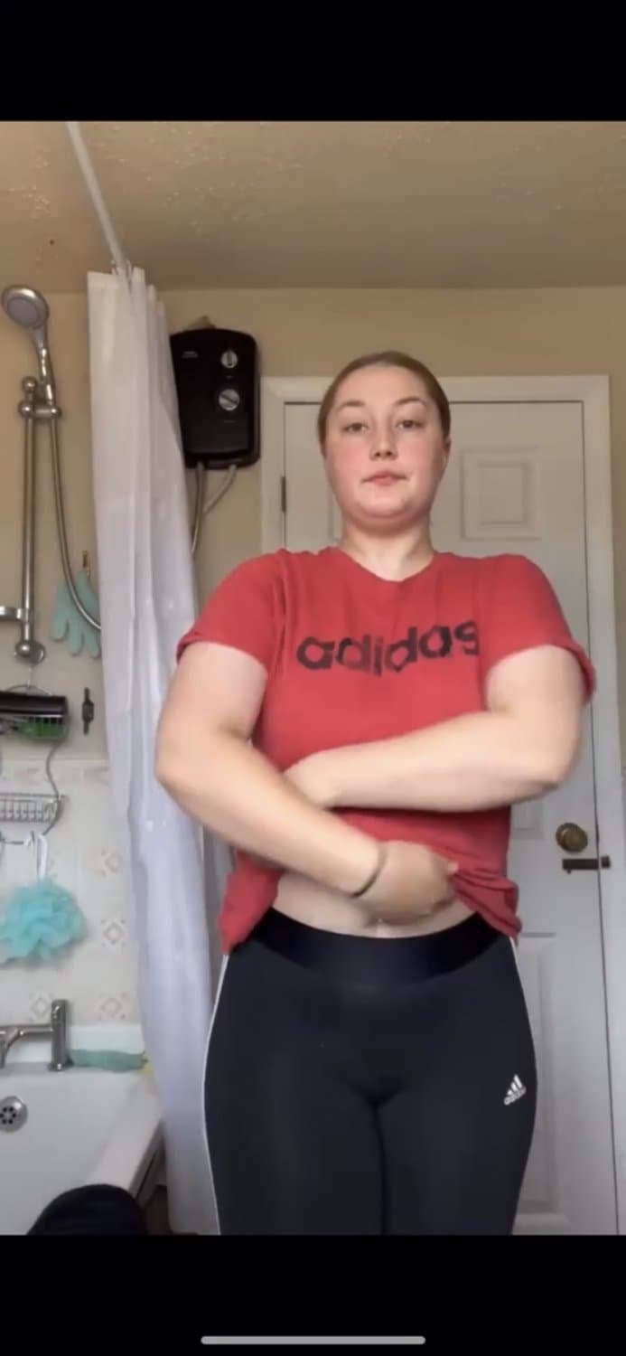 Chunky teen strips for modelling scam