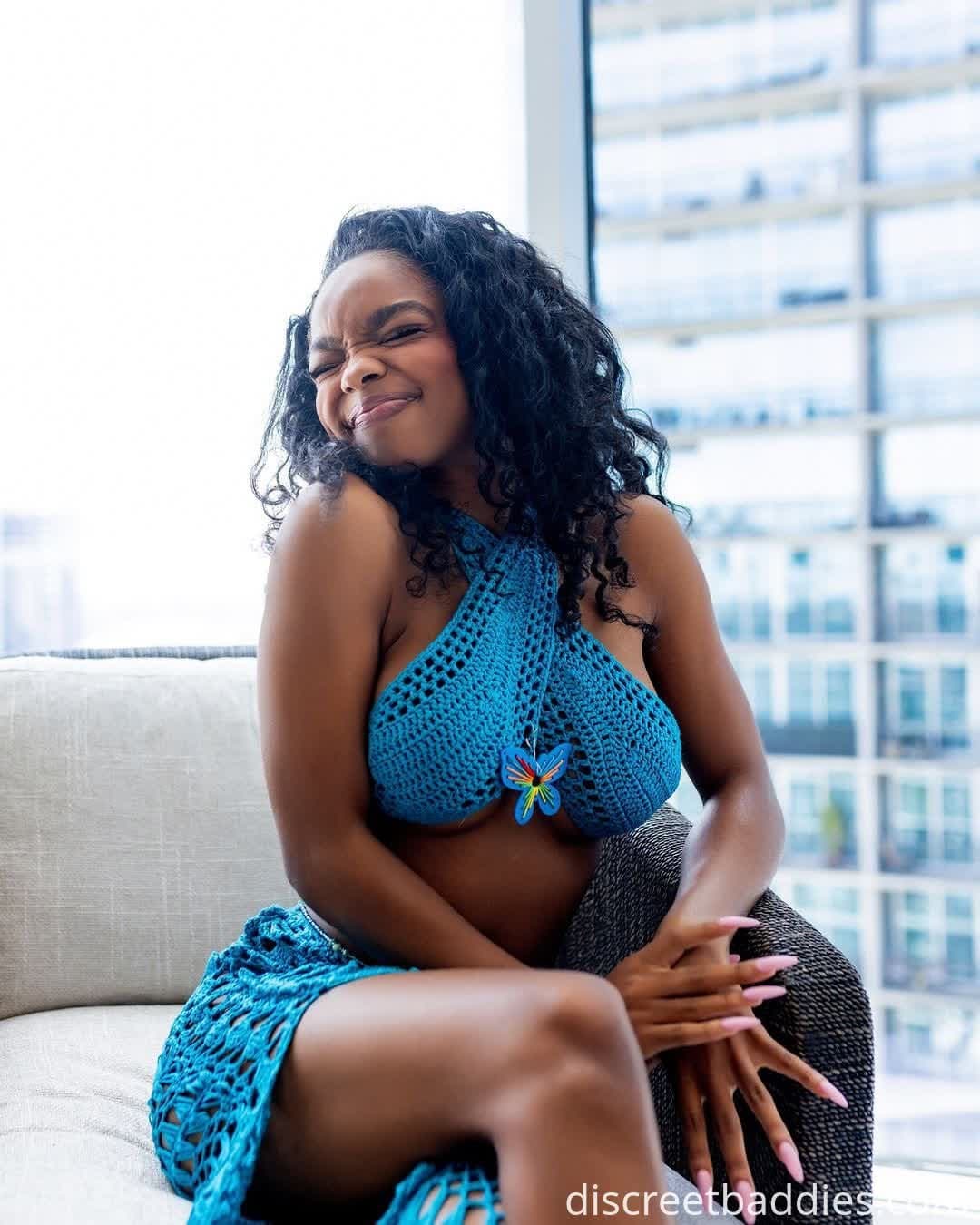 Check out the behind-the-scenes of Ebony influencer being a bit naughty. Available now.