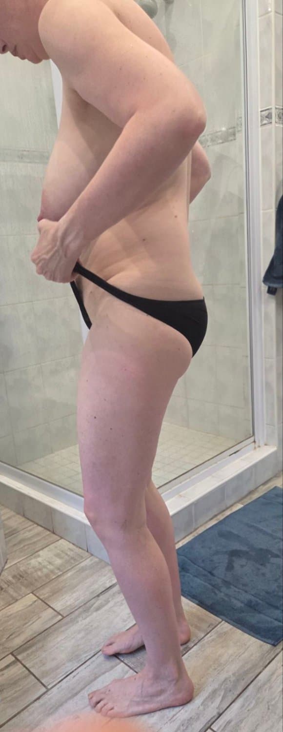 Spy hot wife post shower voyeur