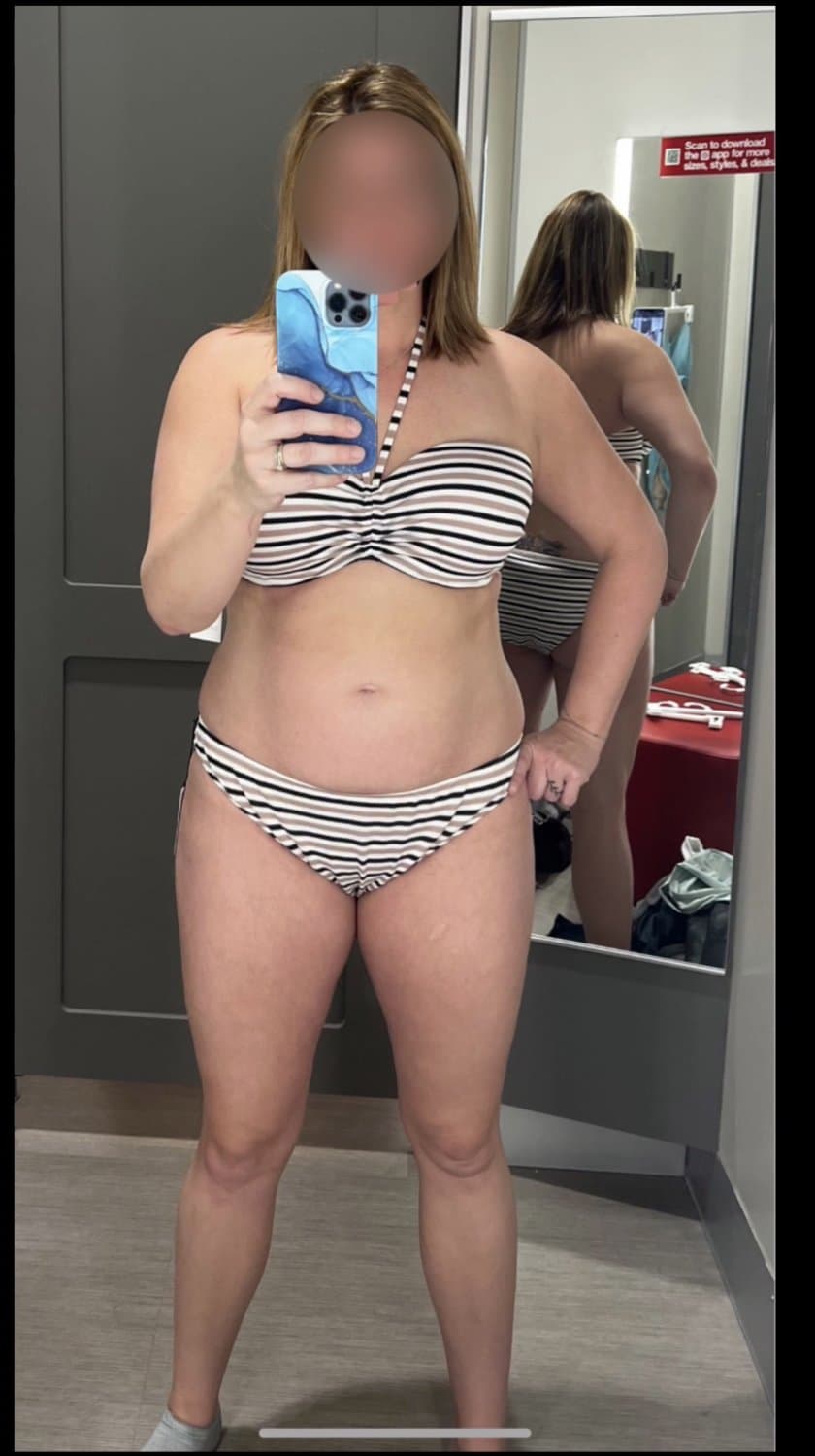 MILF next door in a MILF bikini.