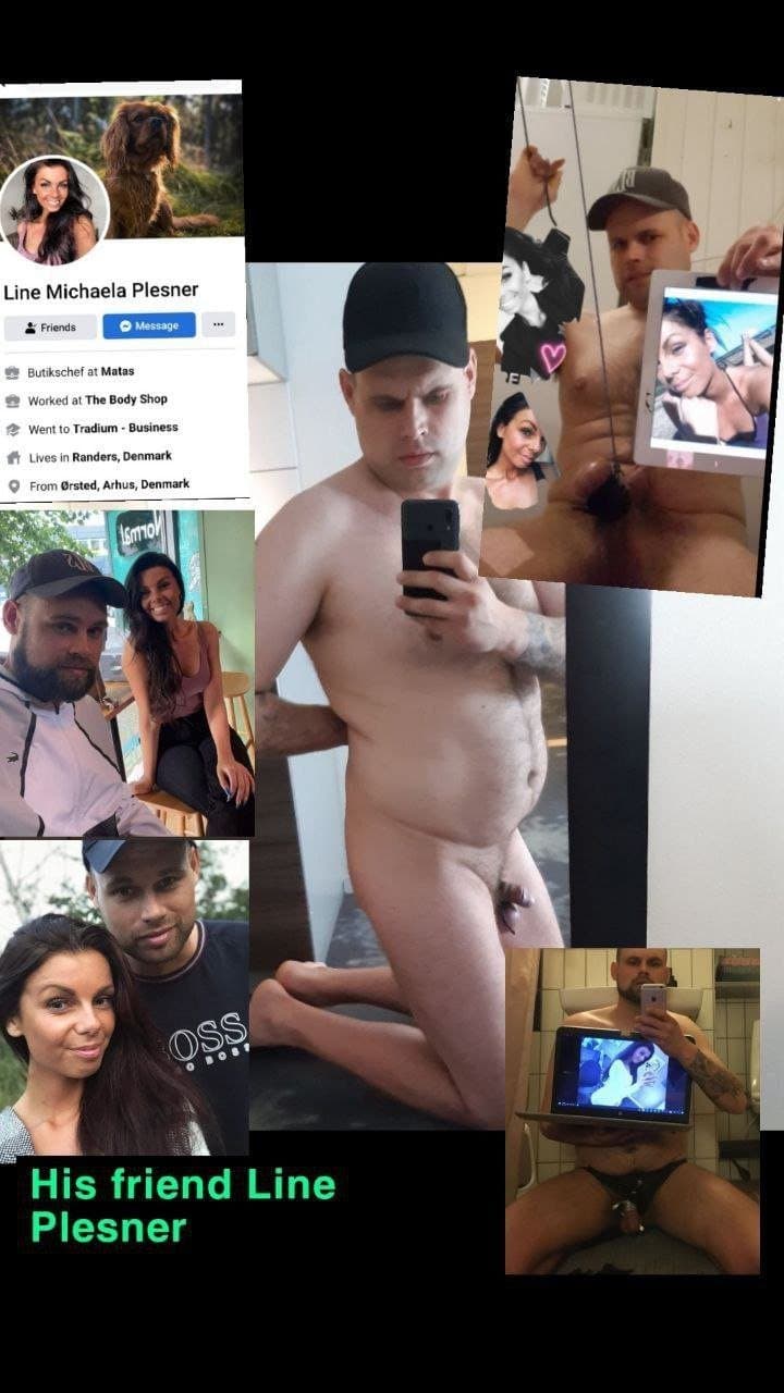 Public exposure. Rasmus Eriksen shows what a cunt he is with Dirty pictures with his friend Line on