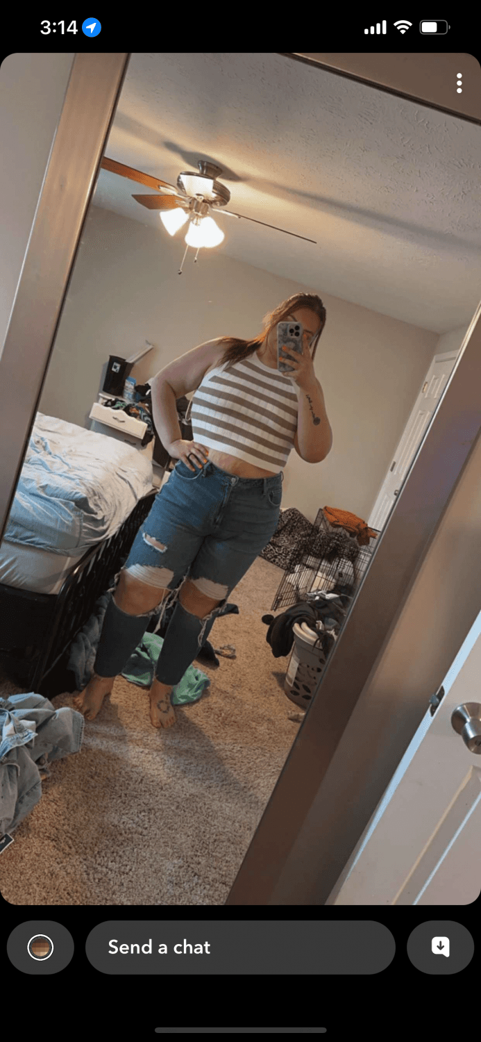 Dumb slut wife Abby banks Kik banks.jj59 for more