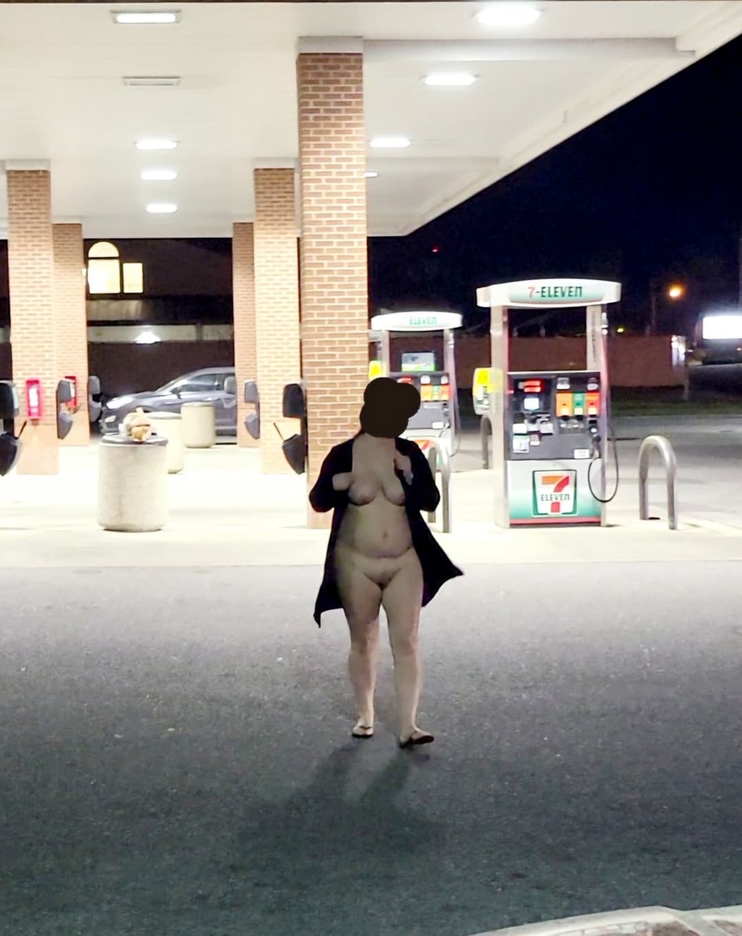 Exhibitionist Wife Naked in Public-PublicNudeWife