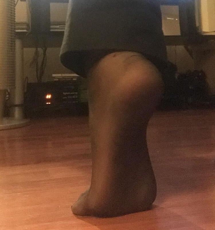 Hot Arches of Turkish Flight Attendant